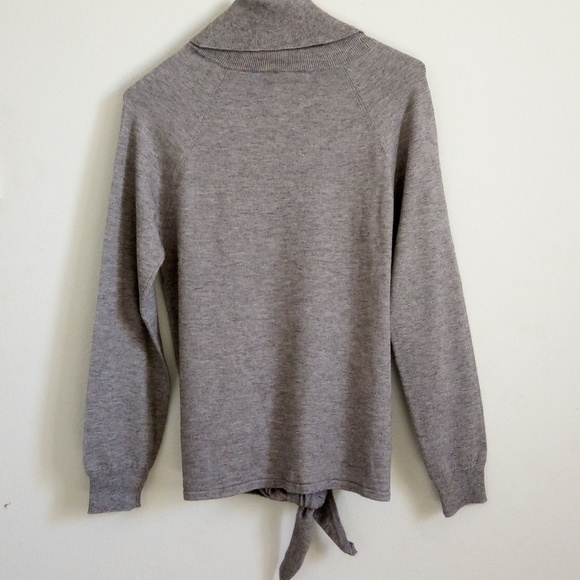 BB Dakota Embroidered Tie Front Christie Sweater - Picture 8 of 8